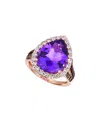 Le Vian Periwinkle 14k 7.17 Ct. Tw. Diamond & Amethyst Ring
