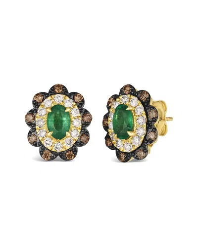 Le Vian ® Precious 14k 1.36 Ct. Tw. Diamond & Emerald Earrings