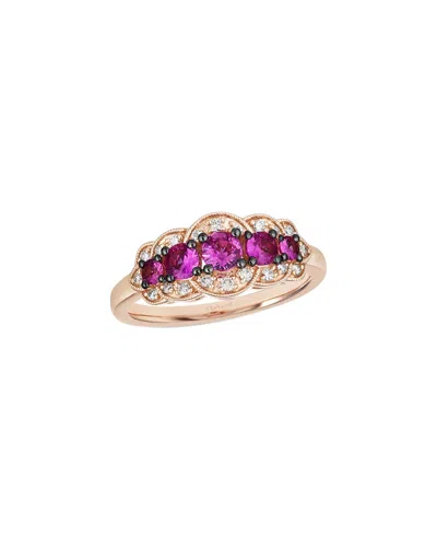 Le Vian ® Raspberry 14k 0.85 Ct. Tw. Diamond & Ruby Ring In Gold