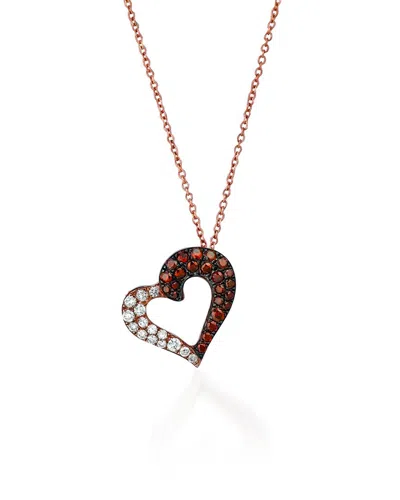 Le Vian Red Carpet 14k Strawberry Gold 0.38 Ct. Tw. Diamond Pendant Necklace