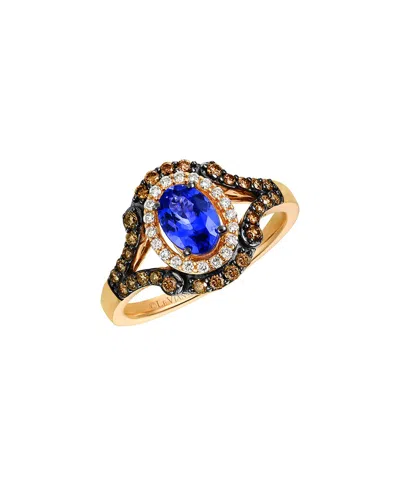 Le Vian ® Royalblues 14k Rose Gold 1.16 Ct. Tw. Diamond & Tanzanite Ring