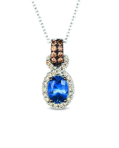 Le Vian ® Sapphire 14k 1.00 Ct. Tw. Diamond & Sapphire Pendant