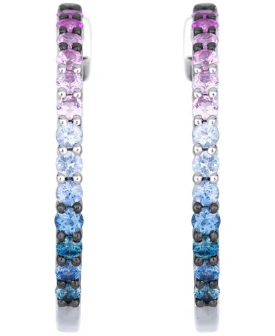 Le Vian Sapphire Ombre (1-1/20 Ct. T.w.) & Pink Sapphire Earrings In 14k Vanilla Gold