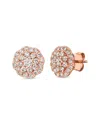 Le Vian Scallop 14k Rose Gold 0.21 Ct. Tw. Diamond Earrings