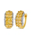 Le Vian ® Scallop 14k Two-tone 3.92 Ct. Tw. Diamond Earrings