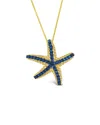 Le Vian ® Sea World 14k 0.57 Ct. Tw. Sapphire Pendant