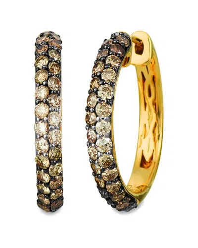 Le Vian Shades 14k 0.21 Ct. Tw. Diamond Earrings In Gold