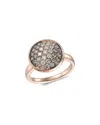 Le Vian ® Shades 14k Rose Gold 0.97 Ct. Tw. Diamond Half-eternity Ring