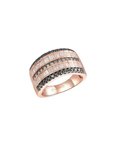 Le Vian ® Shades 14k Rose Gold 1.38 Ct. Tw. Diamond Band Ring In Multi