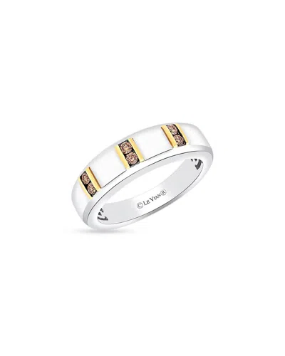 Le Vian Silver 0.20 Ct. Tw. Diamond Ring
