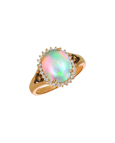 Le Vian ® Sunrise 14k Rose Gold 1.96 Ct. Tw. Diamond & Opal Cocktail Ring