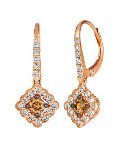Le Vian ® Sustainability 14k Rose Gold 0.82 Ct. Tw. Diamond Dangle Earrings