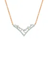 Le Vian ® Tiara 14k Rose Gold 0.33 Ct. Tw. Diamond Necklace