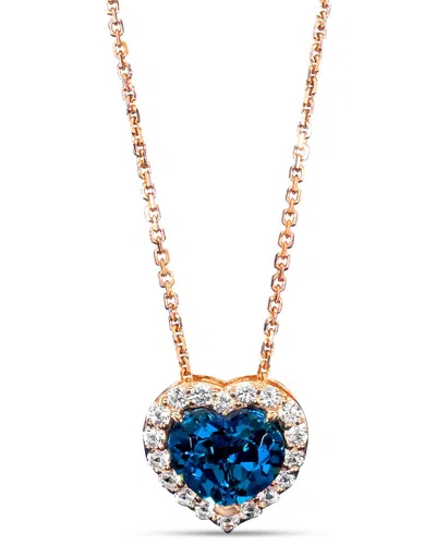 Le Vian ® Tranquility 14k Rose Gold 2.48 Ct. Tw. Gemstone Pendant Necklace