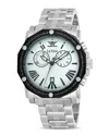 Le Vian Time Chronograph Quartz Diamond White Dial Ladies Watch Zrpa 21b