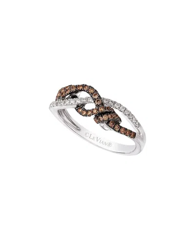 Le Vian ® Vanilla & Chocolate 14k 0.40 Ct. Tw. Diamond Cocktail Ring