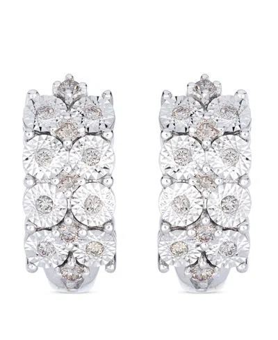 Le Vian Vanilla Diamond (0.24 Ct. T.w.) Earrings In 14k Vanilla Gold In Gray