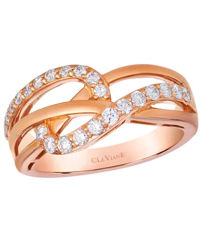 Le Vian Vanilla Diamond (0.48 Ct. T.w.) Ring In 14k Strawberry Gold