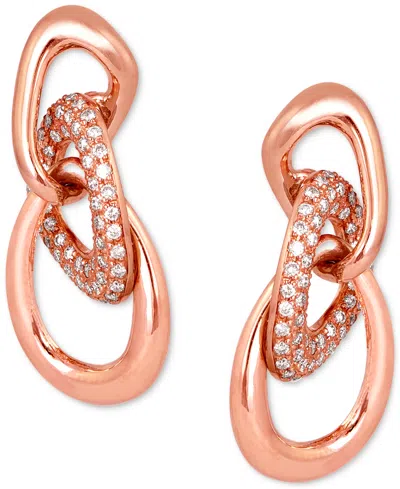 Le Vian 14k Strawberry Gold 0.49 Ct. Tw. Diamond Earrings In Rose Gold