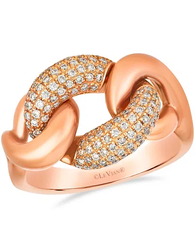Le Vian Vanilla Diamond Ring ( 0.48 Ct. T.w.) In 14k Strawberry Gold