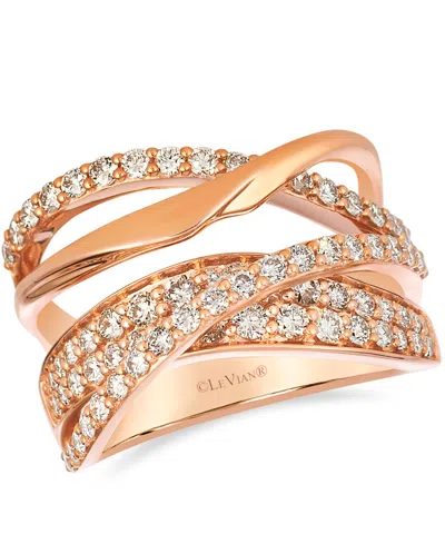 Le Vian Vanilla Diamond Ring (1.16 Ct. T.w.) In 14k Strawberry Gold