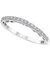 Le Vian Vanilla Diamond Wavy Band (1/6 Ct. T.w.) In 14k White Gold In White Gold