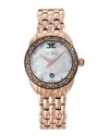 Le Vian Women's Metal Diamond Watch