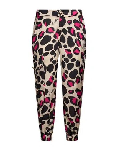 Le Volière Woman Pants Fuchsia Size Xs Polyester In Pink
