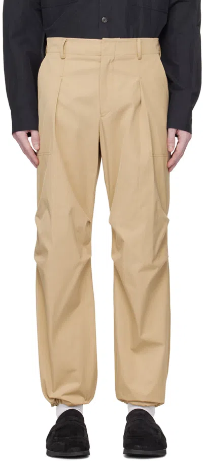 Le17septembre Beige Drawstring Trousers