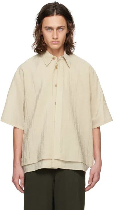 Le17septembre Beige Layered Shirt