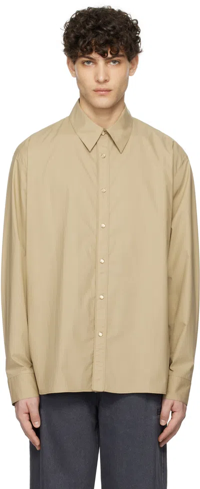 Le17septembre Beige Western Shirt
