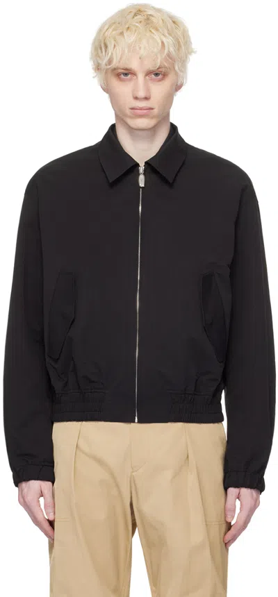 Le17septembre Black Oversized Bomber Jacket