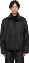 Le17septembre Black Shelled Jacket In Black