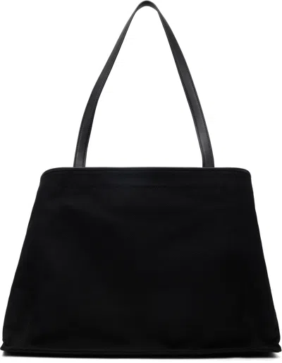 Le17septembre Black Vacanza Canvas Tote