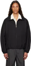 Le17septembre Black Zip Jacket In Black
