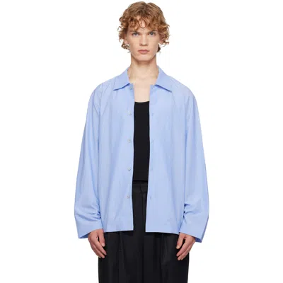 Le17septembre Blue Striped Pyjama Shirt