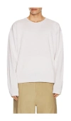 Le17septembre Melange Pullover In White