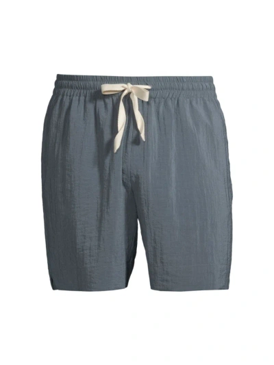 Le17septembre Men's Wardrobe In The City Novis Easy Shorts In Blue