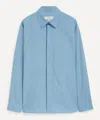 Le17septembre Mens Blue Raglan Long-sleeve Shirt
