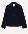 Le17septembre Mens Corduroy Layered Pocket Jacket In Blue