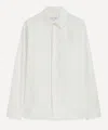 Le17septembre Mens White Raglan Long-sleeve Shirt