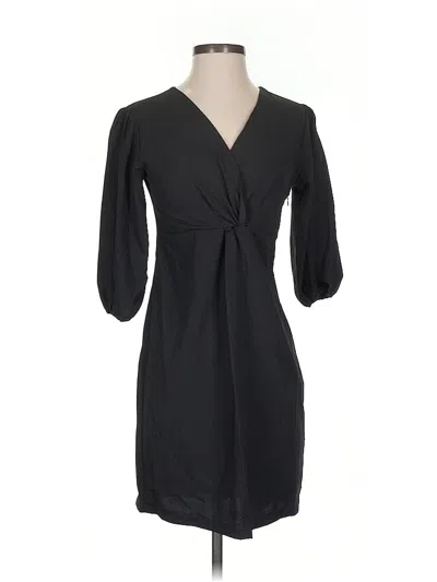 Lea & Viola Casual Dress In Black