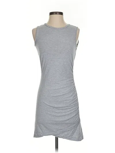 Pre-owned Lea & Viola Casual Dress In Gray
