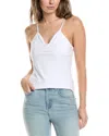 Lea & Viola Corset Cami Top In White