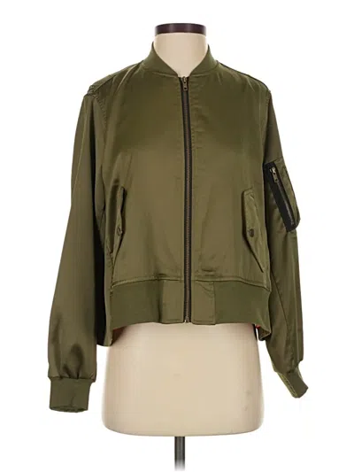 Pre-owned Lea & Viola Jacket In Green