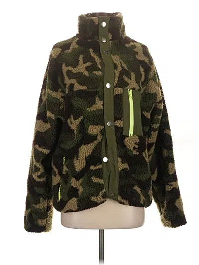 Pre-owned Lea & Viola Jacket In Green
