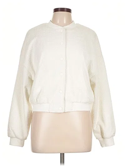 Pre-owned Lea & Viola Jacket In Ivory