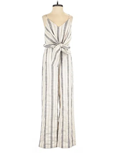 Pre-owned Lea & Viola Jumpsuit In Silver