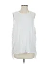 Lea & Viola Sleeveless T-shirt In White