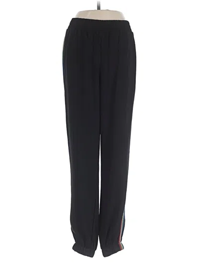 Pre-owned Lea & Viola Track Pants In Black